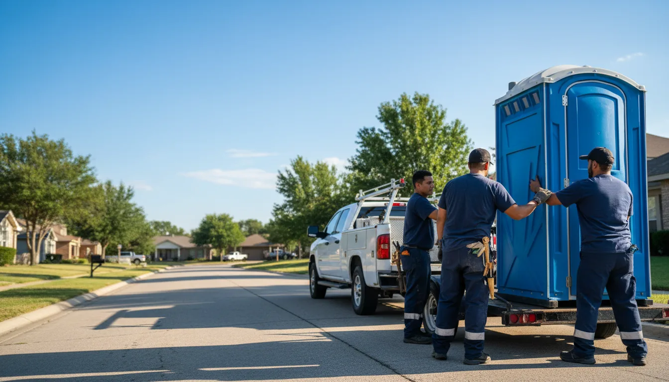 Portable Toilet Rental in Llano, TX near me